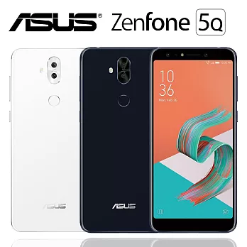 ASUS ZenFone 5Q ZC600KL (4G/64G)超廣角四鏡頭雙卡機※送保貼+內附透明軟殼※月光白