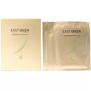 【樂齡網】EAST GREEN海葡萄生物纖維面膜(三片裝)