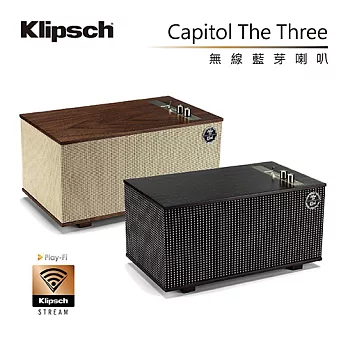 Klipsch 古力奇 無線藍芽喇叭 PLAY-FI 特仕版 The Capitol Three 公司貨金黃