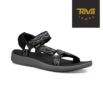 TEVA 美國 男 Sanborn Universal 輕量運動涼鞋-US7鎖鏈黑