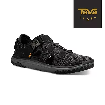 TEVA 美國 男 Terra-Float Travel 護指涼鞋-US7黑灰