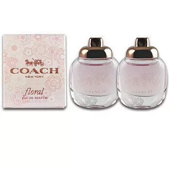 Coach New York FLORAL芙洛麗女性淡香精 小香4.5ml (2入)