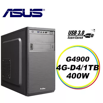 【ASUS華碩】H310平台 第八代 Intel G4900雙核 小資辦公超值主機I