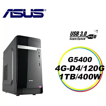 ASUS 華碩 H310平台 第八代 Intel G5400雙核 小資辦公超值主機VI