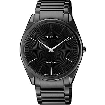 CITIZEN Eco-Drive 沉穩感時尚腕錶-AR3079-85E