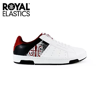 【Royal Elastics】男-Icon Alpha 休閒鞋-白/黑/紅(02081-091)US9白/黑/紅