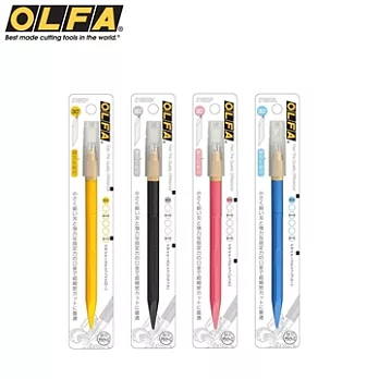 日本OLFA專業筆刀216BS細緻筆刀手感佳雕刻筆刀經典黃