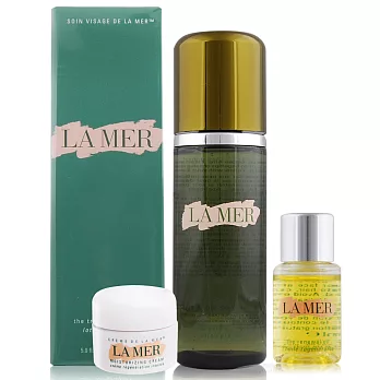 LA MER 海洋拉娜 經典濃縮精華修護組{濃縮精華露+乳霜+ 修護精華油}