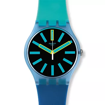 Swatch玩味都市藝術石英腕錶 SUOS105