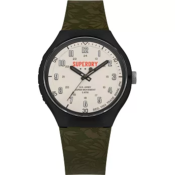 Superdry極度乾燥美國之星運動腕錶-SYG225N