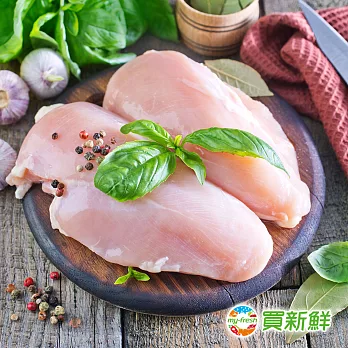 【買新鮮】鮮凍雞胸清肉1包(300g/包(2片)±10%)