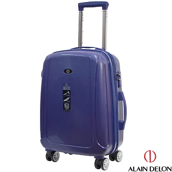 ALAIN DELON 亞蘭德倫 20吋旅者風情系列旅行箱(藍)20吋