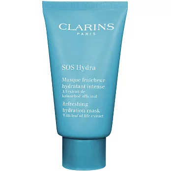 CLARINS 克蘭詩 SOS 生命之葉保濕面膜(75ml)