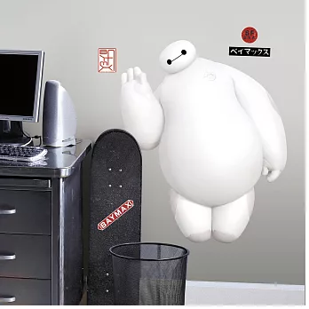 【媽咪可兒】Roommates美國進口壁貼-大白杯麵Baymax