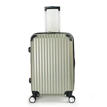 DF travel - 20吋多彩記憶玩色硬殼可加大閃耀鑽石紋行李箱-共8色銀綠