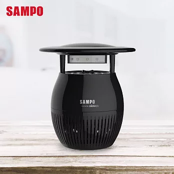 【SAMPO聲寶】吸入式強效UV捕蚊燈-黑