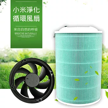 小米空氣淨化循環風扇 DIY小米濾芯風扇 淨化風扇 僅適用小米濾芯