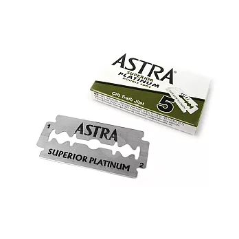 俄羅斯Astra Superior Platinum極致白金版雙面安全刀片20盒