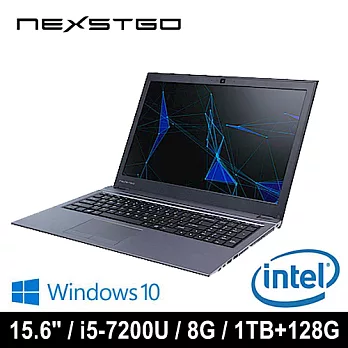 NEXSTGO SU02 NS15N1TW 15.6吋 商用筆電 (i5-7200U/8G/1TB+128G SSD/DVDRW/W10P)