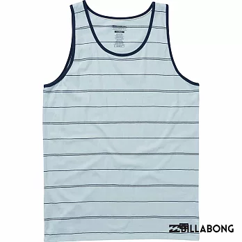 【BILLABONG】男 DIE CUT STRIPE 背心M天空藍