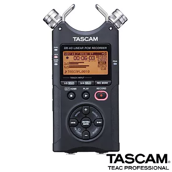 【日本TASCAM】攜帶型數位錄音機 DR-40