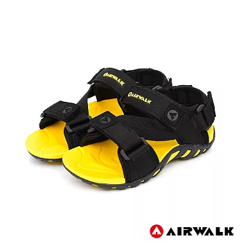 AIRWALK - Z字造型運動涼鞋-童款20黑色