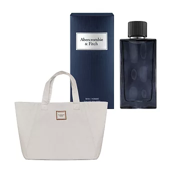 【ABERCROMBIE & FITCH】湛藍男性淡香水100ml(加贈A&F品牌托特包)