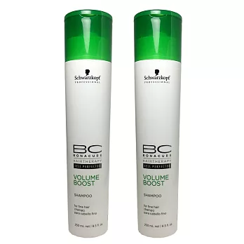 Schwarzkopf 施華蔻 BC豐盈俏彈 洗髮露 250ml (2入)