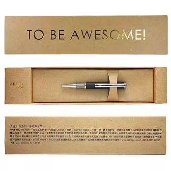 ARTEX life系列 人生引言伸縮原子筆TO BE AWESOME!