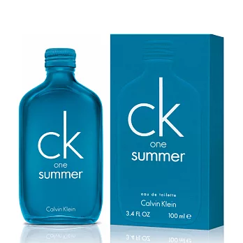 Calvin Klein CK one Summer 中性淡香水-2018夏日限量版(100ml)