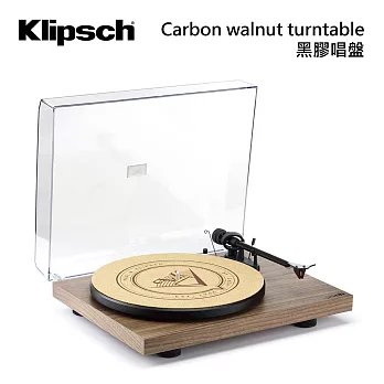 Klipsch 古力奇 Carbon walnut turntable核桃木色 黑膠唱盤 美國領導品牌 台灣公司貨