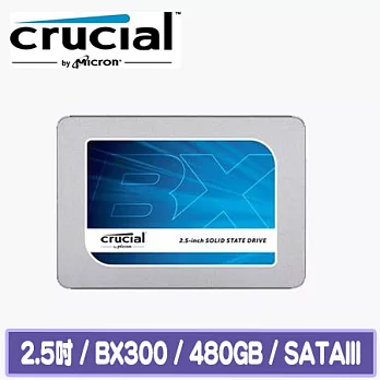 Micron 美光 Crucial BX300 480GB SATAⅢ 固態硬碟