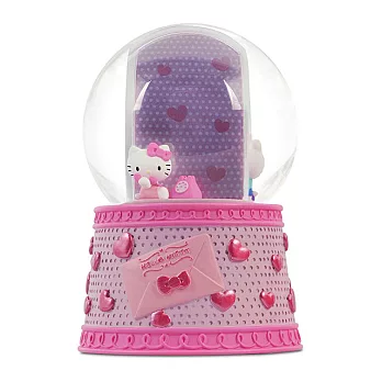 Hello Kitty 思念 相框 水晶球音樂盒