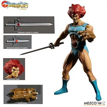 Mezco 2017 SDCC限定 14吋 霹靂貓 獅貓 眼睛發光版 Lion-O Thundercats