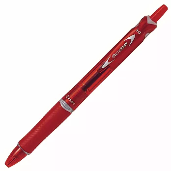 百樂 輕油舒寫筆1.0紅紅