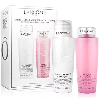 Lancome蘭蔻 溫和保濕水+卸妝乳組