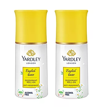 YARDLEY雅麗 英國雛菊體香劑 50ml (2入)