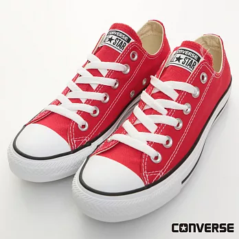 Converse Chuck Taylor All Star OX基本款 中性款US4.5紅色