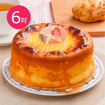 【樂活e棧】父親節造型蛋糕-岩燒起司蜂蜜蛋糕(6吋/顆,共2顆)