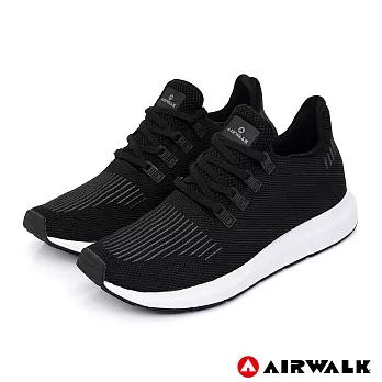 AIRWALK - 動力進擊休閒運動鞋-男款US10.5黑色