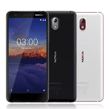 Nokia 3.1 (2G/16G)八核心5.2吋全螢幕智慧機※送NOKIA筆記本+支架※白