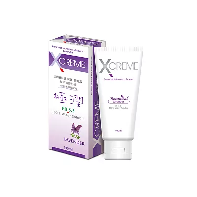 X-Creme 超快感PH5.5薰衣草潤滑液(100ml/條)