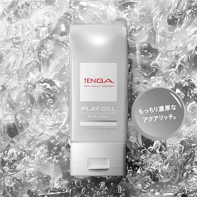 日本TENGA-PLAY GEL-RICH AQUA 濃厚型潤滑液150ml-白