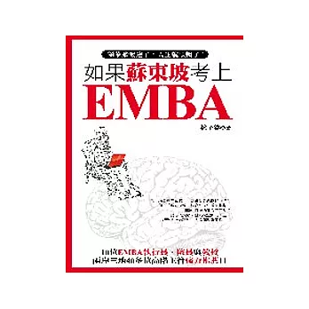 如果蘇東坡考上EMBA 額葉腦發達了，人生就順暢了