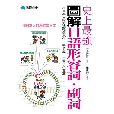 史上最強圖解日語形容詞.副詞:用日本人的方法輕鬆記住一字多義,一輩子不會忘