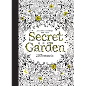 秘密花園：明信片禮物書