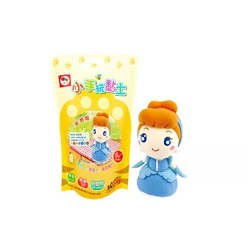 3Q超輕黏土-小手玩黏土/灰姑娘(內含7色超輕黏土+黏土教學)