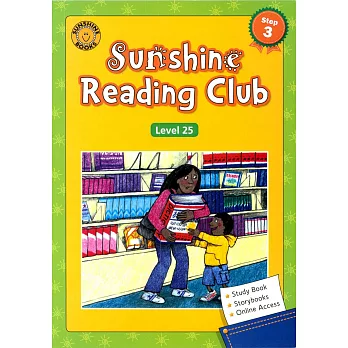 Sunshine Reading Club Level 25 Study Book with Storybooks and Online Access Code