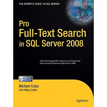 Pro Full-Text Search in SQL Server 2008