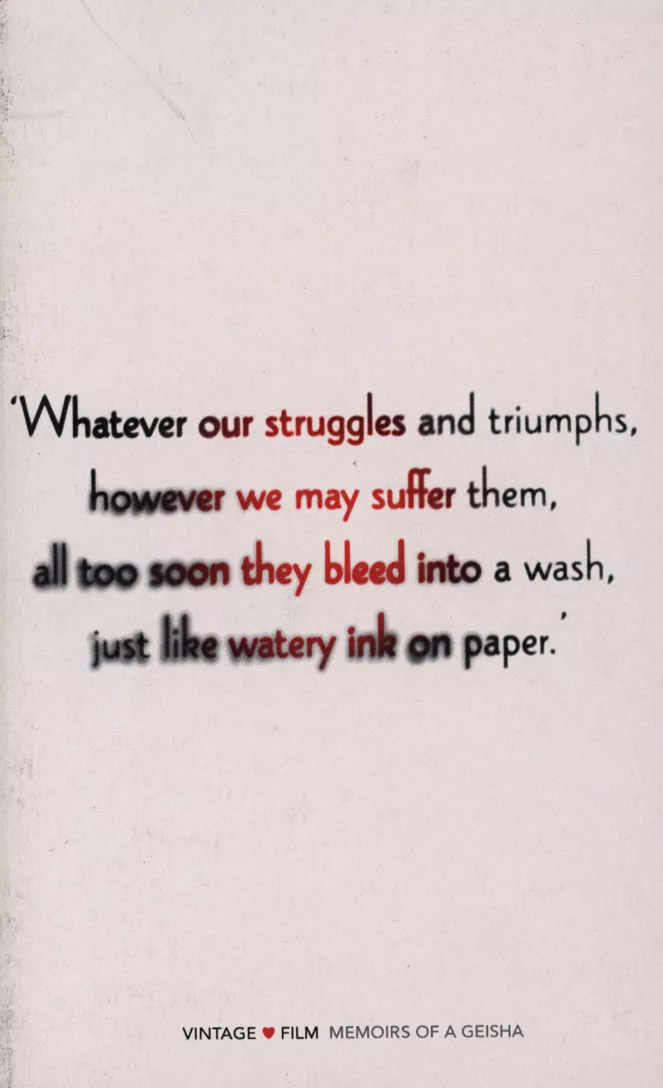 Memoirs Of a Geisha